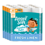 Toilet Paper Sheets & Tissues by Angel Soft – 48 Rolls (320 Sheets each), Paper, White, Pack of 6