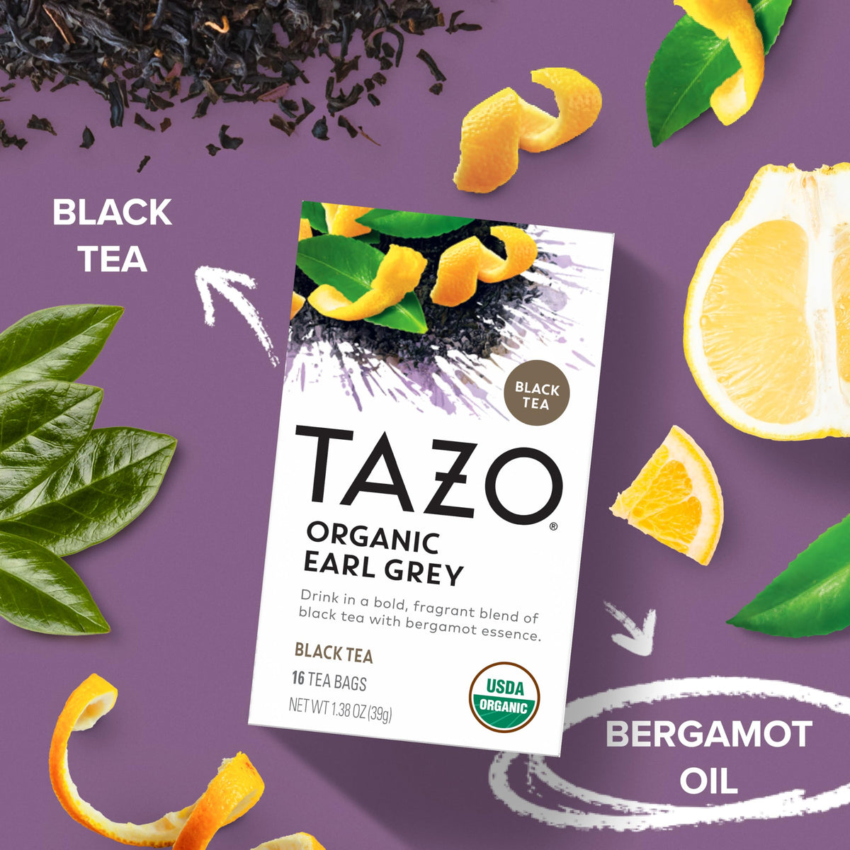 Tea Bags by TAZO – 16 Count (Pack of 2), Pack of 2