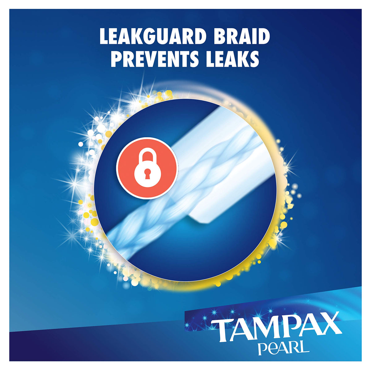 Pearl Advanced Grip Plastic Tampons Regular Unscented by Tampax – 96 Count (Pack of 1), Plastic, Model Tampax Pearl Advanced Grip Regular Absor