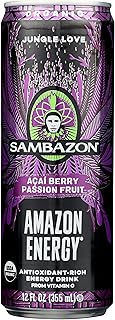 Sambazon Juice Energy Amazon Jungle Love Organic, 12 Fl Oz