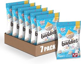Chex Mix Muddy Buddies Pillsbury Funfetti Snack Mix, 4.5 oz. 8 Pack | Chex Mix Pillsbury Funfetti Muddy Buddies, Great Portable Snack