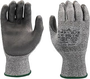 SHOWA 541 Polyurethane Palm Coated A2 Cut Resistant Safety Glove with HPPE Liner, 13-Gauge, for Vending Machines, Small (12 Pair)