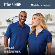 Unisex Silk Touch Polo Maroon by Port Authority – 6X-Large, Polycotton, Maroon, Model SNM-452745