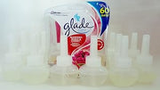12 Glade Blooming Peony & Cherry Plugins Scented Oil Refills No Outer Package