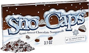 Sno-Caps, Semi-Sweet Chocolate Nonpareils, Movie Theater Candy, Bulk 15 Pack, 3.1 oz