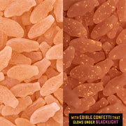 Mini Glow Ups Strawberry-Watermelon Soft & Chewy Gummy Candy by Swedish Fish – 6.7 oz