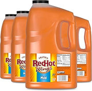Frank's RedHot Mild Wings Sauce, 1 gal (Pack of 4)