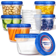Stock Your Home 16 oz / Blue / 10 Pack Container Sets