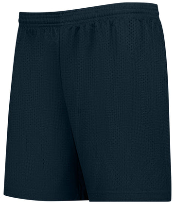 *Mesh/Tricot Ladies' Short Navy Small by Badger – Blend, Navy, Model 7216LNAV