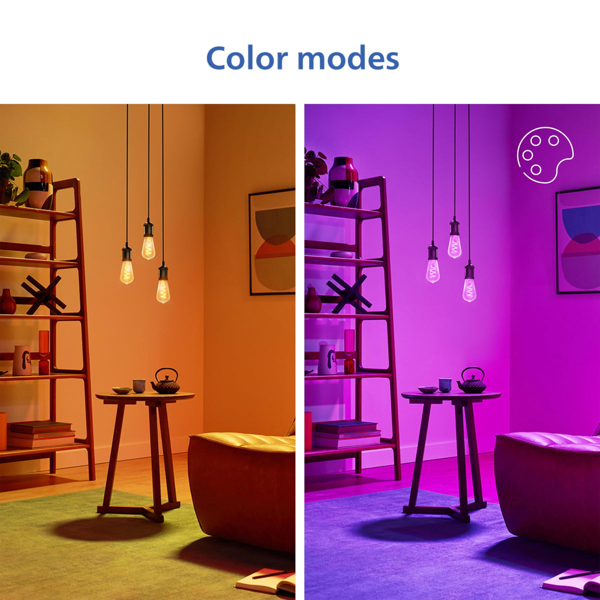 PHILIPS ST19 / Multicolor + Tunable White / 1 LED Bulbs