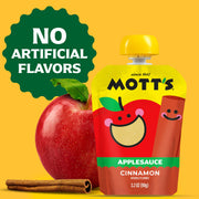 Cinnamon Applesauce by Mott's – 20 Count, Pack of 20