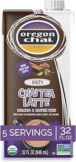 Oregon Chai Dirty Chai Concentrate, 32 Fluid Ounces (Pack of 1)