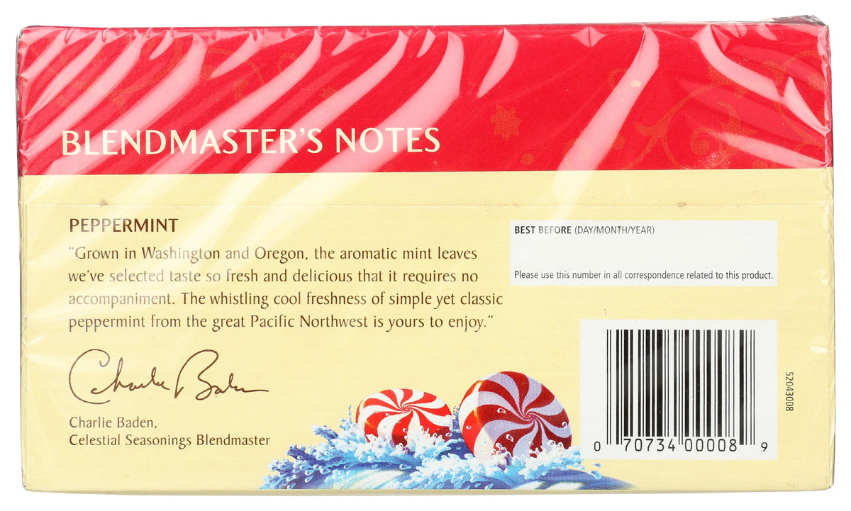 Celestial Seasonings 20 Count (Pack of 1) / Box Color / 1 Herbal