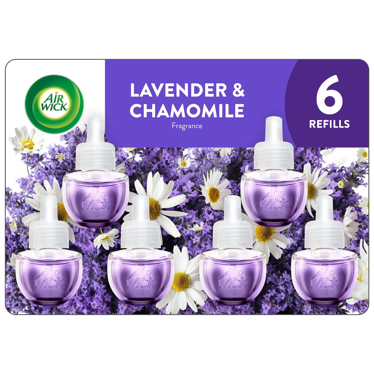 Air Wick 0.67 Fl Oz (Pack of 6) / 6 ct / Clear Air Fresheners