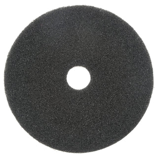 17" Black Stripping Pad by Global Industrial – 17.5"L x 17.5"W x 5"H, Wax, Black, Model 400117