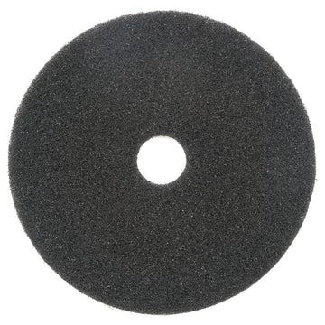 17" Black Stripping Pad by Global Industrial – 17.5"L x 17.5"W x 5"H, Wax, Black, Model 400117