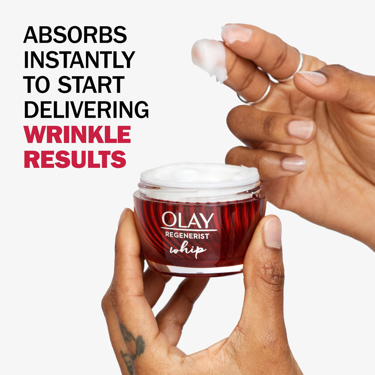 Regenerist Whip by Olay – 1.7 Fl Oz (Pack of 12), Whip Face Moisturizer, Pack of 12, Model I00097632