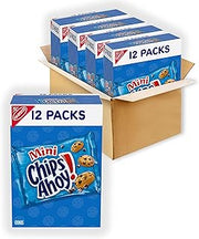 Chips Ahoy! Mini Original Chocolate Chip Cookies, 48 Snack Packs (4 Boxes)