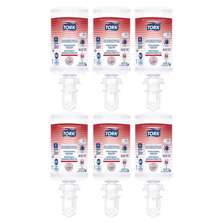 Tork Alcohol Foam Hand Sanitizer S4 – 6 x 1L, 400217, 33.8 Fl Oz (Pack of 6)