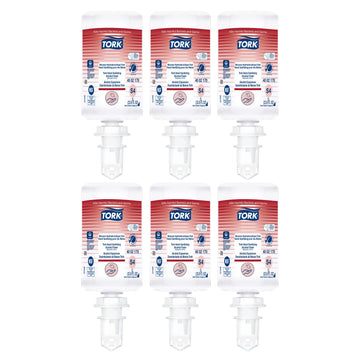 Tork Alcohol Foam Hand Sanitizer S4 – 6 x 1L, 400217, 33.8 Fl Oz (Pack of 6)