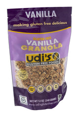 Udis Granola Gf Vnla Bag by Udi's – 12 Ounces, Pack of 12, Model 00235850