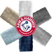 ARM & HAMMER White / Towel Set (Washcloths, Hand Towels, Bath Towels) / 1 Towel Sets