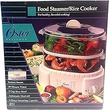 Oster 4711 Designer Large 6 Quart Capacity Food Steamer and Rice Cooker