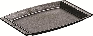 Lodge Pre-Seasoned Cast Iron Rectangle Griddle, 11.5 x 15 Inches