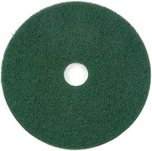 Global Industrial 17" Green Scrubbing Pad, 5/Case
