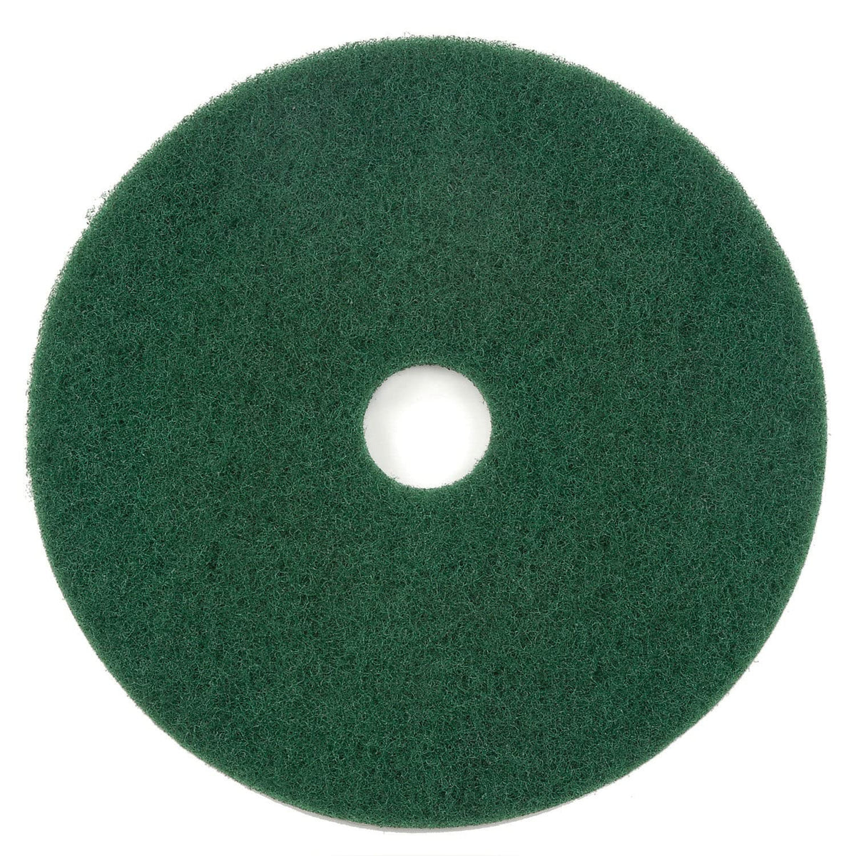 17" Green Scrubbing Pad by Global Industrial – 17.5"L x 17.5"W x 5"H, Green, Model 400317