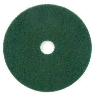 17" Green Scrubbing Pad by Global Industrial – 17.5"L x 17.5"W x 5"H, Green, Model 400317