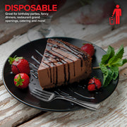 Stock Your Home Mini Fork / Clear / 100 Count Dessert Forks