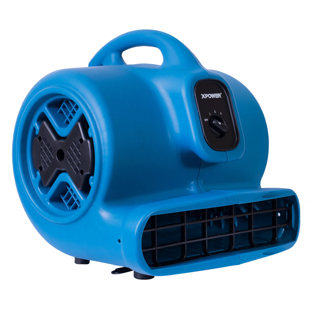 XPOWER 15.67"L x 15.9"W x 16.33"H / Pro P-630 / Blue Floor Fans