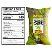 Barnana Acapulco Lime / 5 Count (Pack of 1) / 1 Dried Banana Chips