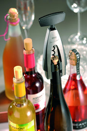 13480 Corkscrew by GEFU – One Size, Plastic, Black/Silver, Model GF13480