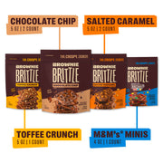 Brownie Brittle Multi-Flavor Variety Pack / 5 Ounce (Pack of 6) / 1 Brittle