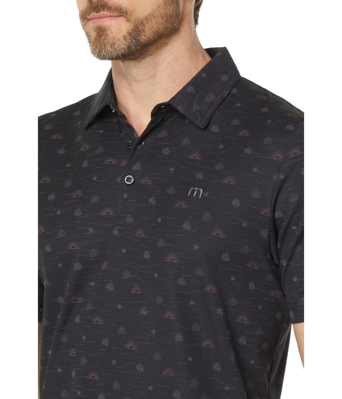 Modesto Black MD by TravisMathew – Cotton Blend, Black, Model 1MX114