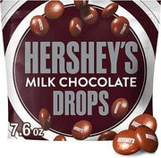 HERSHEY'S Drops Milk Chocolate Candy Bag, 7.6 oz