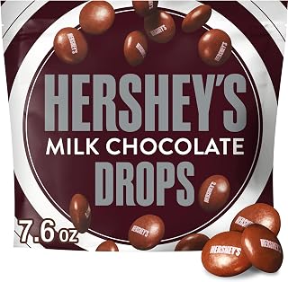 HERSHEY'S Drops Milk Chocolate Candy Bag, 7.6 oz