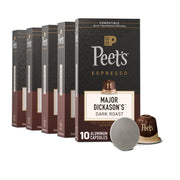 Peet's Coffee Major Dickason's Blend / 10 Count (Pack of 30) / 30 Single-Serve Capsules & Pods