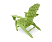 South Beach Adirondack Chair by Polywood – 31.25 x 33.75 x 38.5 inches, Plastic, Lime, Model SBA15LI
