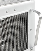 5120 BTU Portable Milkhouse Style Electric Heater by Global Industrial – 10.25"L x 7.9"W x 15.75"H, Steel, White, Model PH-933