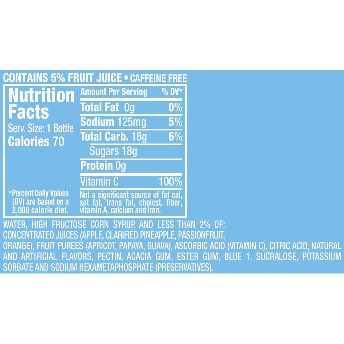 Polar Blast, 10 oz by HAWAIIAN PUNCH – 30 ml (Pack of 1070), White, Model 10002477