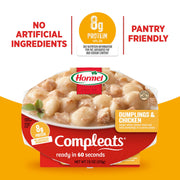 Dumplings & Chicken by HORMEL COMPLEATS – 7.5 Ounce (Pack of 7), Pack of 7, Model 48675