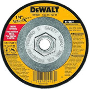 DEWALT Grinding Wheel, General Purpose for Metal, 4-1/2-Inch x 1/4-Inch x 5/8-Inch (DW4523)