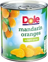 Dole Mandarin Oranges in Light Syrup, 11 Ounce -- 12 per case.