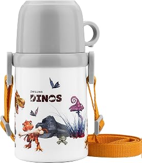 Zwilling Dinos 39500-530 Thermo Bottle with Cup, Water Bottle Mug