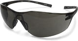 Radians REC1-21 Tecona Safety Glasses with Extra-Long Temples, Smoke Frame - Smoke Anti-Fog Lens