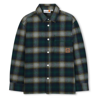 Boys Shirt by Timberland – Dark Green, Model T60577/672