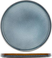 Cosy & Trendy Quintana Flat Plate Diameter 27.5 cm Blue Porcelain Pack of 4